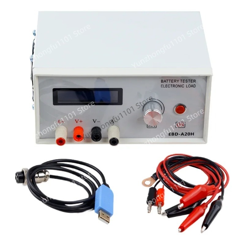 Power Supply Tester - 30V 20A 200W EBD-A20H バッテリー容量テスター、電子負荷バッテリー放電テスター、電源テスター
