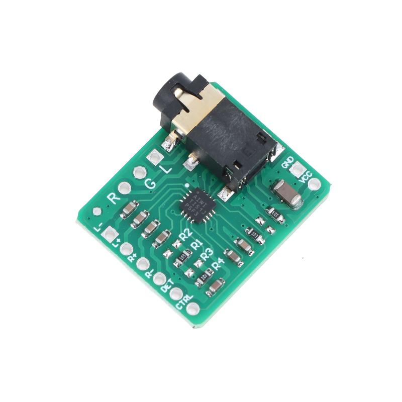 Modular Power Supply - TPA6132 ヘッドフォンアンプボード差動シングルエンド出力低電力 2.3-5.5V HIFI オーディオモジュールオーディオ DIY