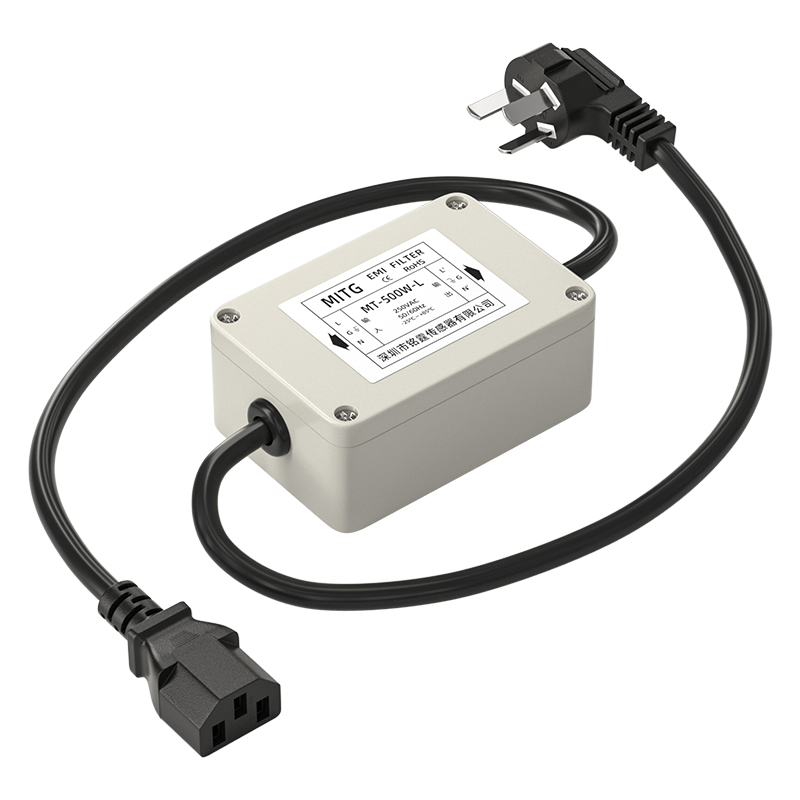 Power Supply 500W - 単相交流電源フィルター 220V 干渉防止オーディオ浄化装置 プラグとケーブル付き MT-500W-L