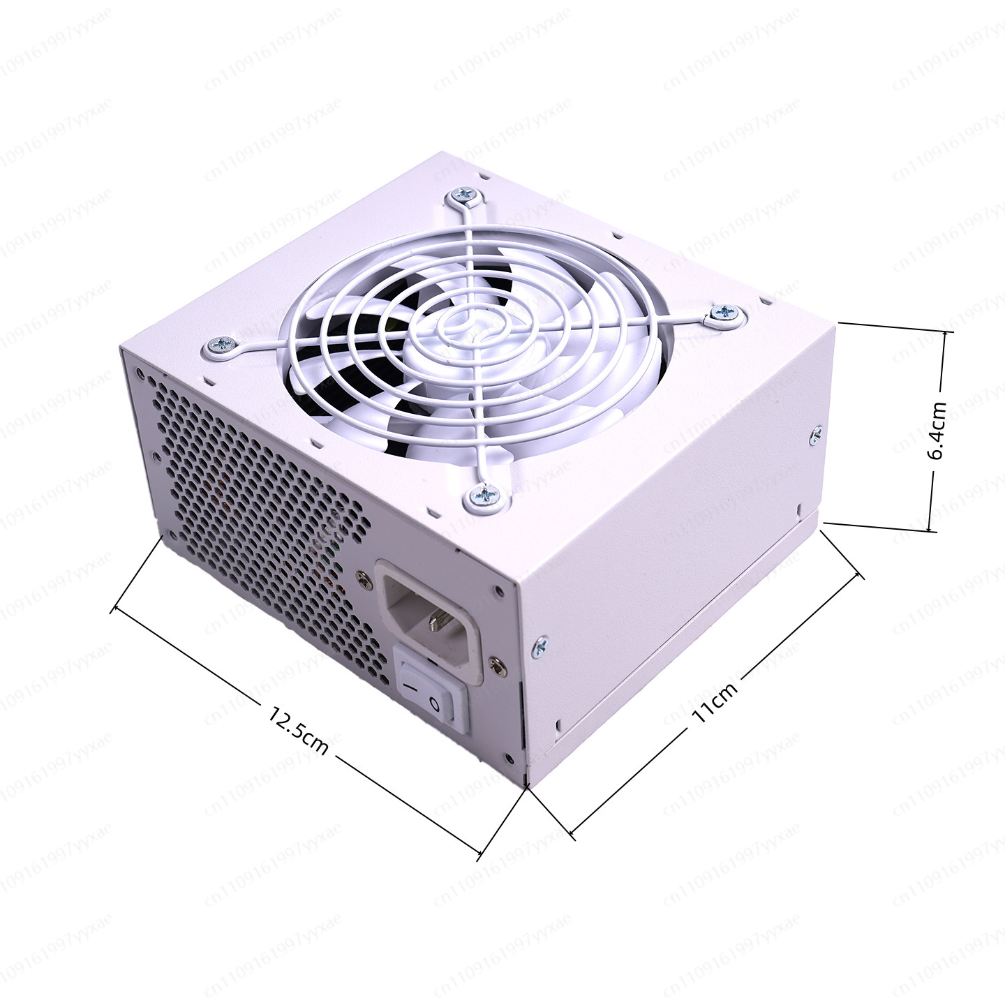 新型ホワイトフルモジュラーSFX電源800W静音ITX PS - Modular Power Supply のレビューと価格