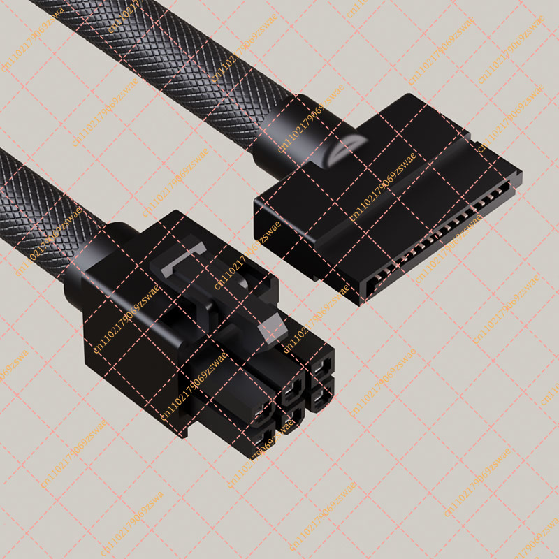フルモジュラーPSU延長ケーブルキット ストレート6ピン4ピ - Modular Power Supply のレビューと価格