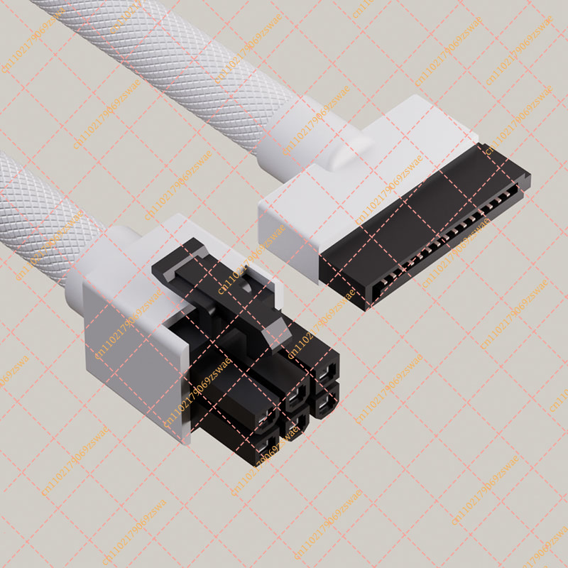 フルモジュラーPSU延長ケーブルキット ストレート6ピン4ピ - Modular Power Supply のレビューと価格