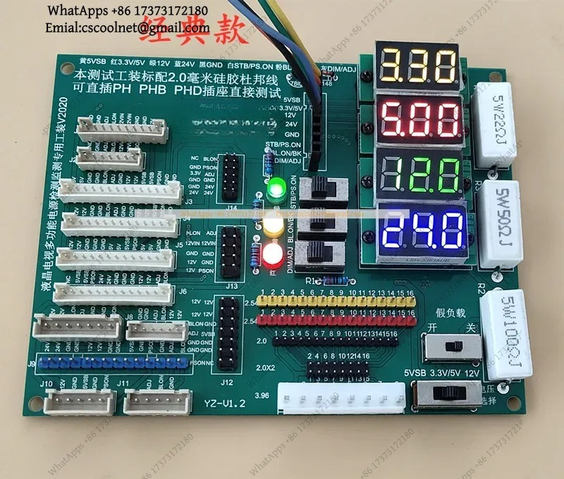 JS01 LCDテレビ用電源基板テスター、デジタル表示、修理 - Power Supply Tester のレビューと価格
