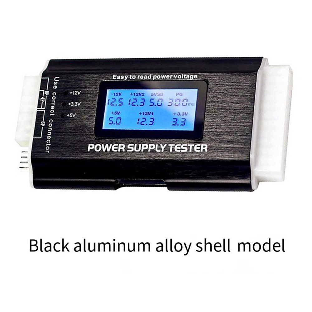 126x64x18.5mm ATX 電源 DC デジタル電圧 - Power Supply Tester のレビューと価格