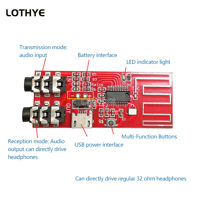 ブルートゥース5.0ステレオヘッドセット,受信機モジュール, - Modular Power Supply のレビューと価格