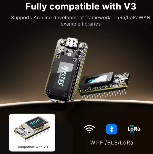 Heltec WiFi LoRa 32 V4 R8 V4.3 - Modular Power Supply のレビューと価格