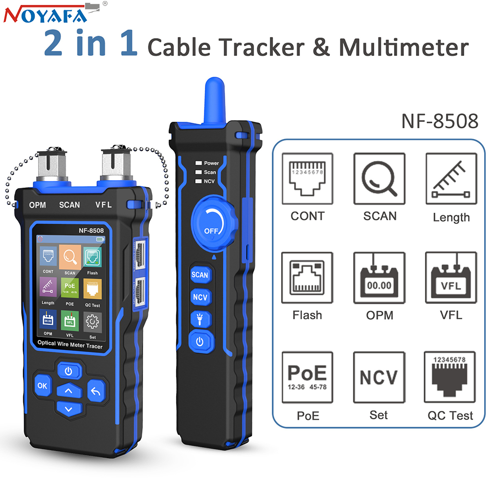NOYAFA NF-8508 ネットワークケーブルテスター  - Power Supply Tester のレビューと価格