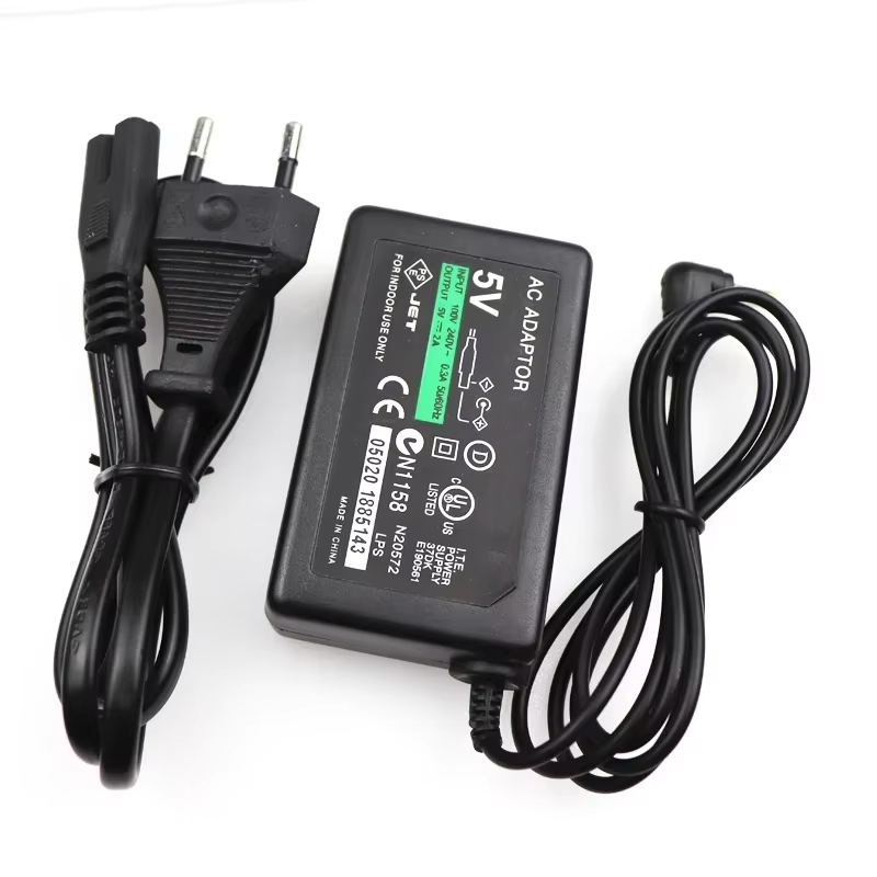 EU USプラグACアダプター壁掛け充電器 PSP充電器電源 - Smps Power Supply のレビューと価格